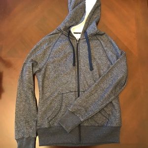 Faded Glory fleece-lined zipper hoodie